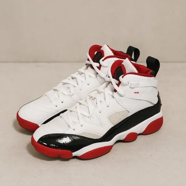 Nike Air Jordan 6 Rings Blanco/Negro/Rojo